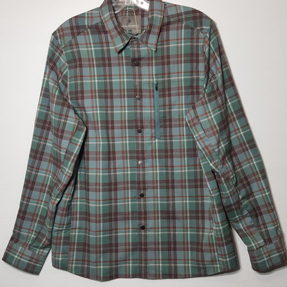 Royal Robbins Mens Plaid Long Sleeve - Size M - Pre-owned - VH6LND - Picture 1 of 7